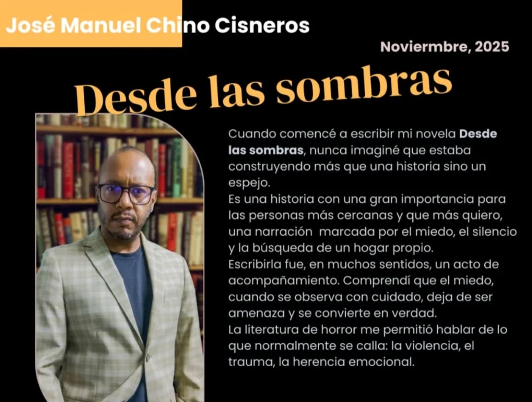 Cuando comencé a escribir mi novela DESDE LAS SOMBRAS, nunca imaginé que estaba construyendo solamente una historia sino un espejo...
#desdelassombrasnovela
#novedadliteraria #librodeterror #booksbooksbooks #bookstagramespañol