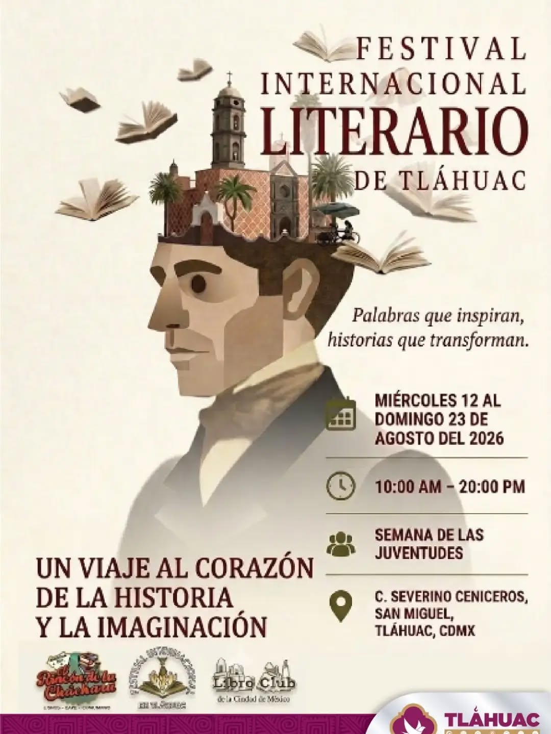 Espero encontrarnos en el Festival Internacional Literario de Tláhuac, en el marco de la Semana de las Juventudes, para la presentación de mi novela DESDE LAS SOMBRAS.

La cita:
El próximo domingo 16 de agosto a las 15:00 hrs en la C. Severino Ceniceros, San Miguel, Tláhuac, CDMX

¡No te lo pierdas y ven a la presentación!

@tlahuac.renace @culturaciudadmx 

#noveladeterror #presentacióndelibro #feriadelibro